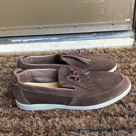 Clae Loafers Like New No Size Mark Refer to Measurements Brown Suede Loa… - Picture 3 of 9